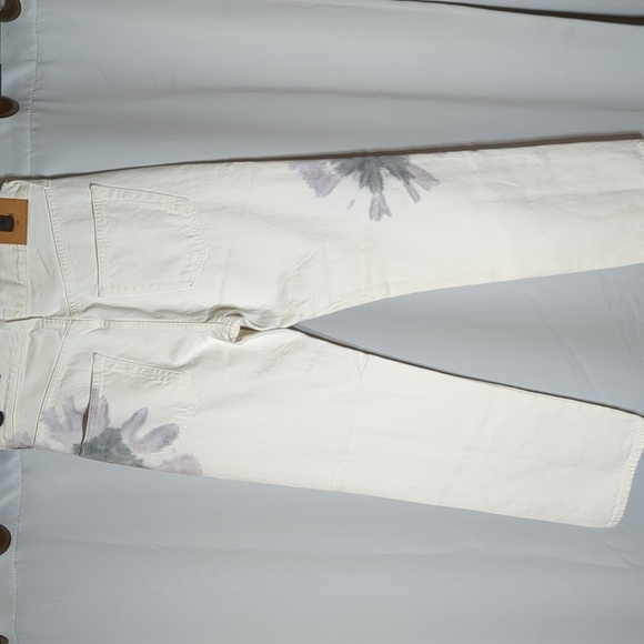 EDWIN KALI ANKLE HORIZON VINTAGE STRAIGHT WATER COLOR FLOWER 100% COTTON SIZE 26 - Picture 6 of 15